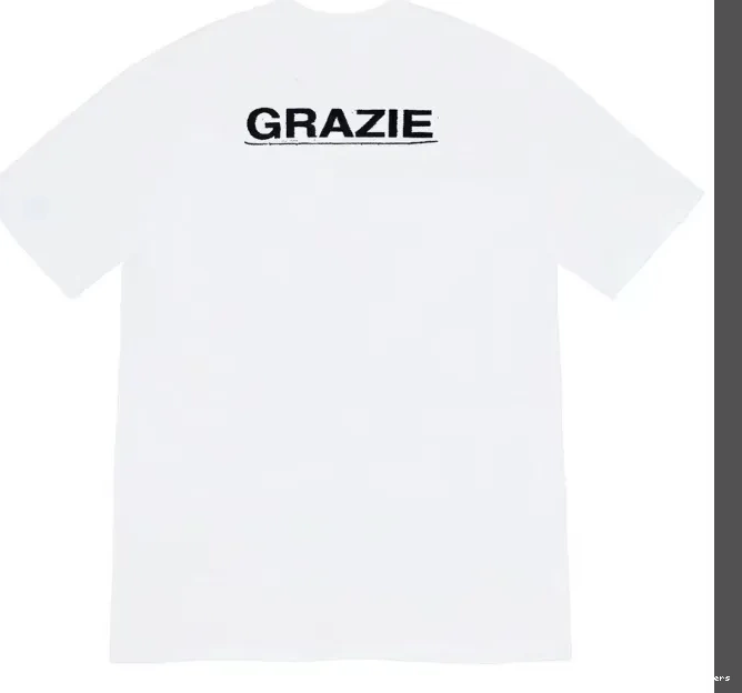 White XL M S Tee Logo Milan Box L 21ss 0622